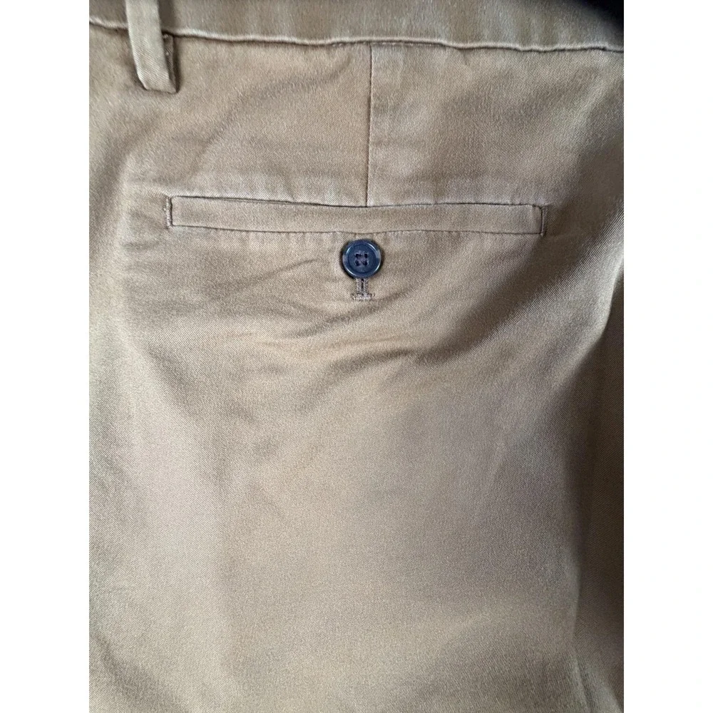 Banana Republic Pants Mens 35x34 Brown Chino Slim Fit Stretch Twill Casual